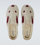 Bode Wool-blend slippers
