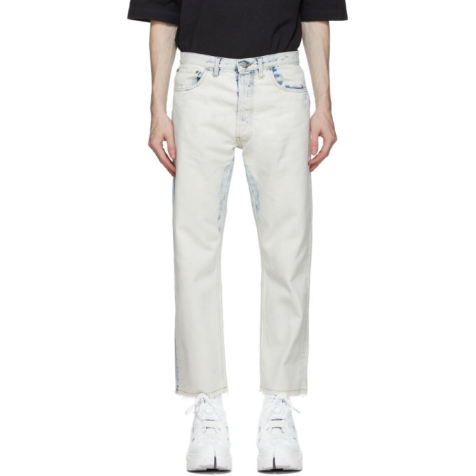 Photo: Maison Margiela Off-White Bleach 80s Vintage Jeans