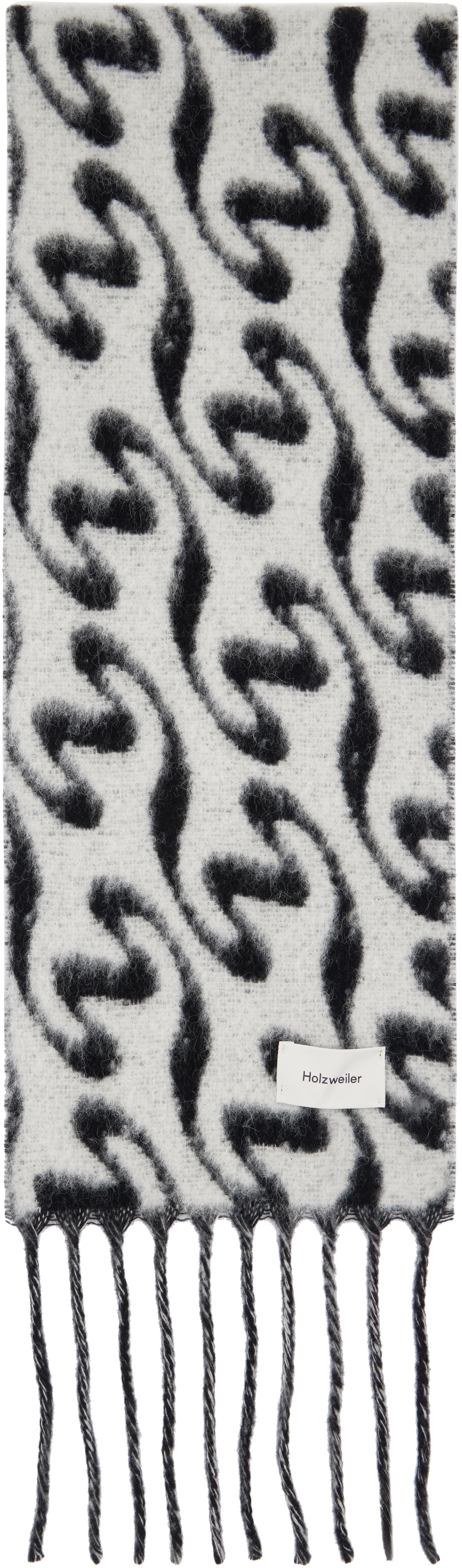 Holzweiler Black & White Bambino XS Scarf