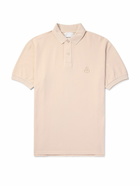 Marant - Afko Logo-Embroidered Cotton-Piqué Polo Shirt - Neutrals