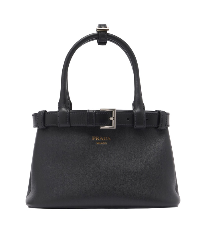Photo: Prada Prada Buckle Small leather top-handle bag