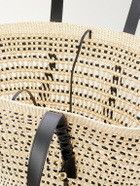 LOEWE - Paula's Ibiza Braid Basket Leather-Trimmed Raffia Tote Bag