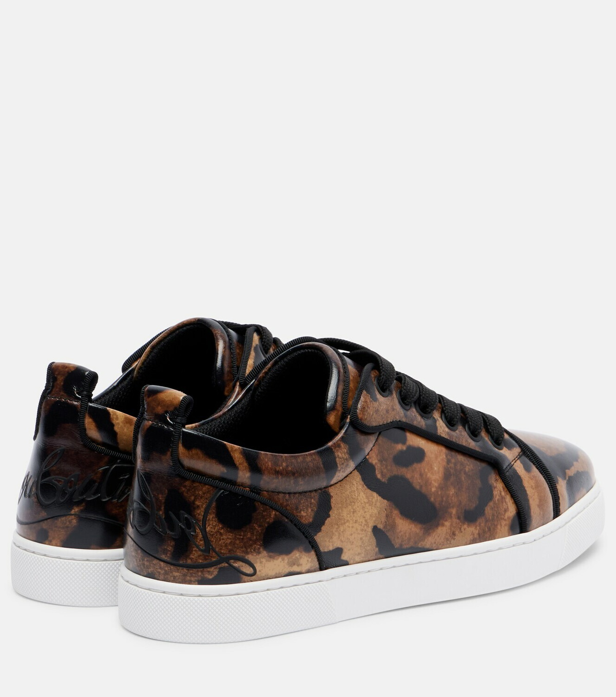 Christian Louboutin Fun Louise Junior leather sneakers