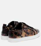 Christian Louboutin Fun Louise Junior leather sneakers
