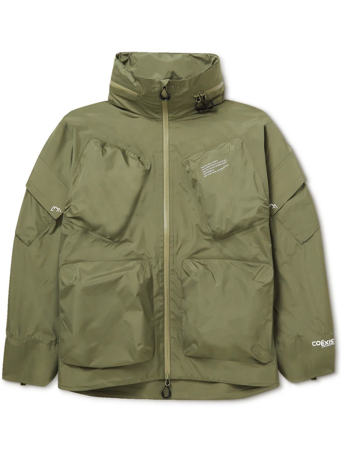 Comfy Outdoor Garment - Phantom Waterproof Shell Hooded Jacket - Green ...