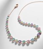 Kamyen Candy Crush 18kt rose gold choker with diamonds