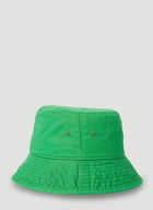 Embroidered Bucket Hat in Green