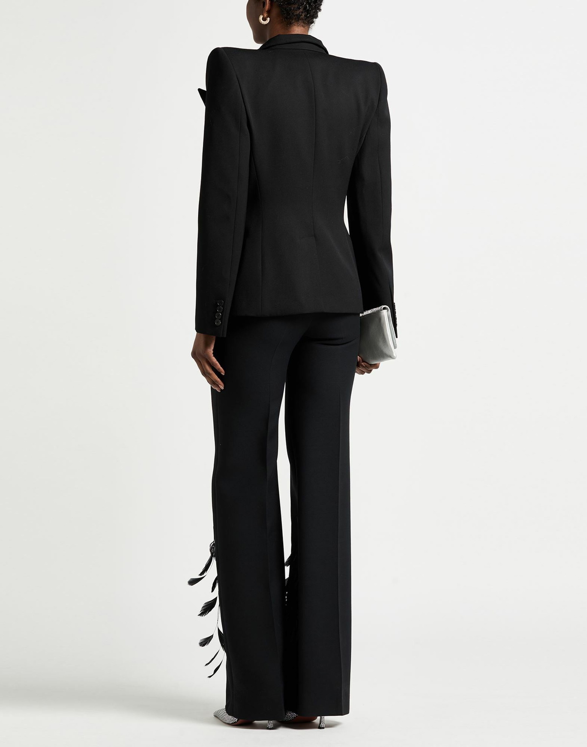 Mcqueen Womens Blazer in Black