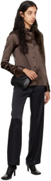Little Liffner Black Mini Pebble Bag