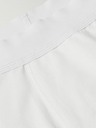 James Perse - Elevated Lotus Sport Cotton-Blend Jersey Boxer Briefs - White