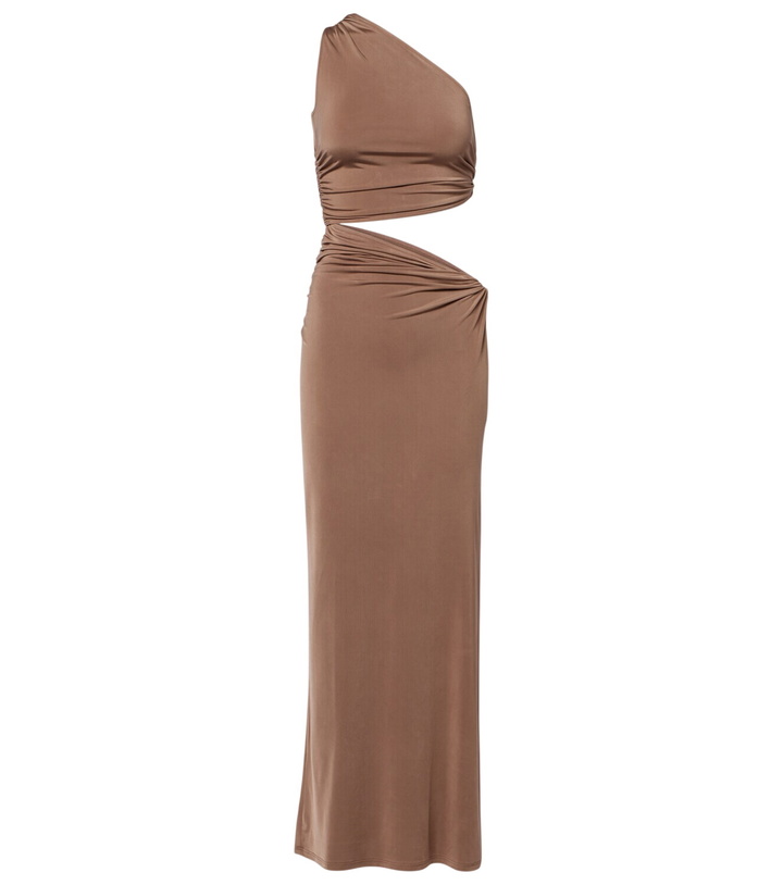 Photo: Jade Swim Yana cutout one-shoulder maxi dress