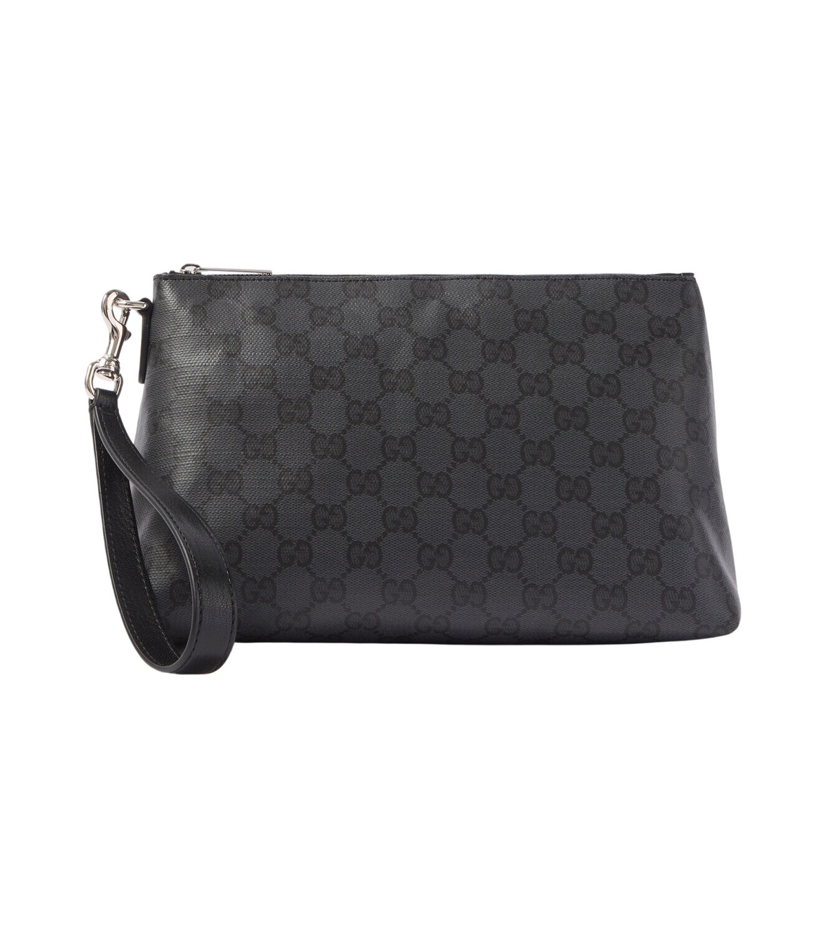 Gucci Black GG Rubber Effect Pouch Gucci