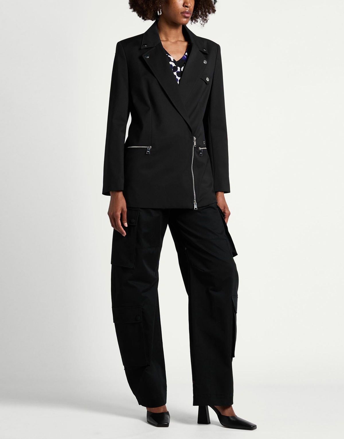 Karl Lagerfeld Womens Blazer in Black