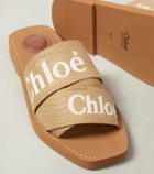 Chloé Woody logo canvas slides