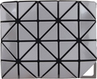 BAO BAO ISSEY MIYAKE Gray Flipper Card Holder