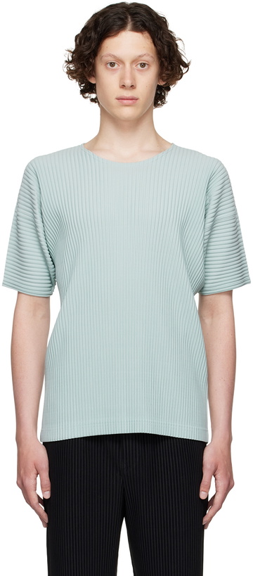 Photo: Homme Plissé Issey Miyake Green Polyester T-Shirt