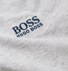 Hugo Boss - Stretch-Cotton Jersey Zip-Up Hoodie - Gray