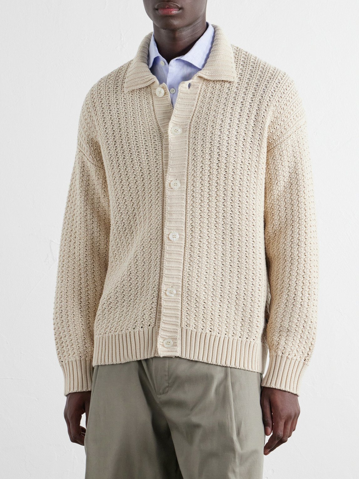 Orlebar Brown - Thomas Organic Cotton Cardigan - Neutrals