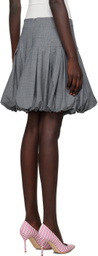 Renaissance Renaissance Gray Qajar 2.0 Mini Skirt