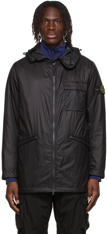 Photo: Stone Island Black Primaloft Coat