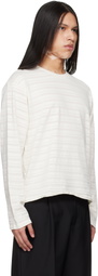 mfpen Off-White Round Neck Sweater