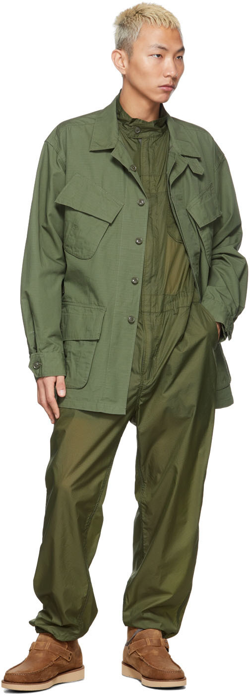 Engineered Garments Green Jungle Fatigue Jacket Engineered Garments