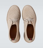 Gucci GG suede desert boots