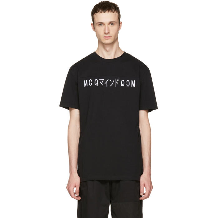 Photo: McQ Alexander McQueen Black Katsumi T-Shirt