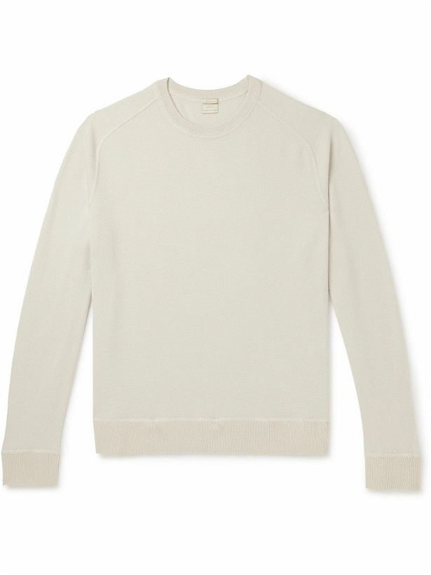 Photo: Massimo Alba - Garment-Dyed Cashmere Sweater - Neutrals