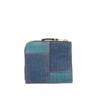 Comme des Garçons Wallet SA3100DP Denim Pocket Wallet in Blue Denim 
