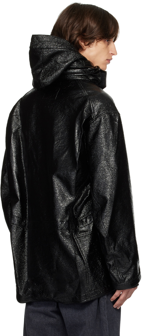 R13 Black Dark Shine Coat