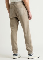 Vivienne Westwood Football Orb-embroidered Cotton Sweatpants Sand