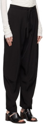BITE Black Evening Belted Trousers