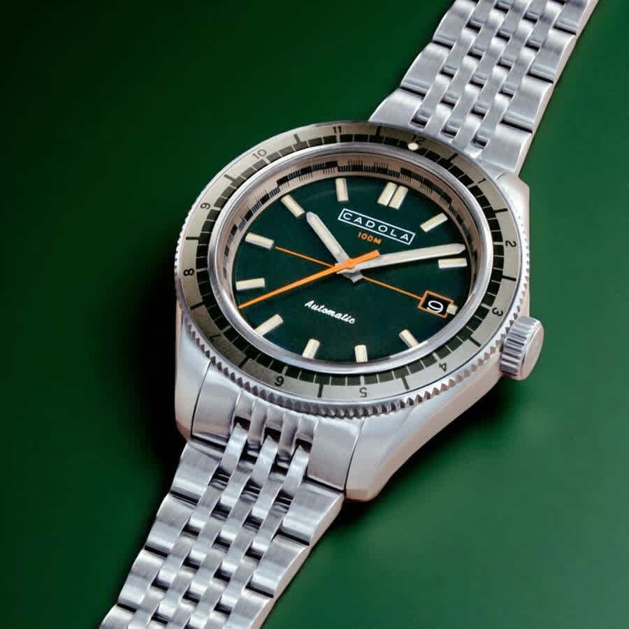 Cadola Ahrens Automatic Green Dial Mens Watch CD-1061-33