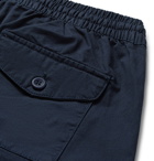 Onia - Aiden Slim-Fit Cotton-Twill Drawstring Shorts - Navy