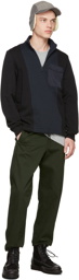 PS by Paul Smith Khaki Technical Chino Trousers