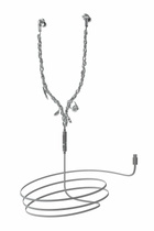 Diesel Wired Earbuds and charms - Earbuds - Unisex - Silver