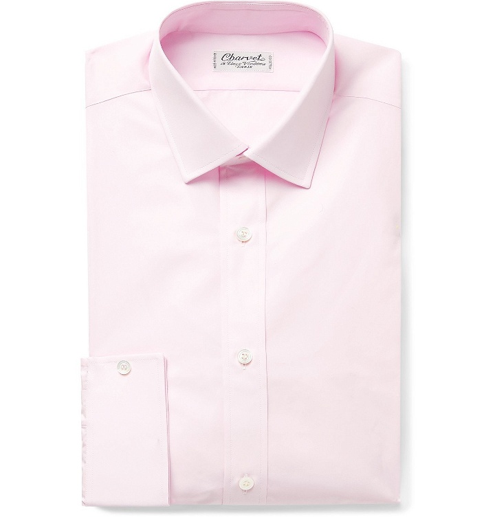 Photo: Charvet - Cotton-Poplin Shirt - Pink