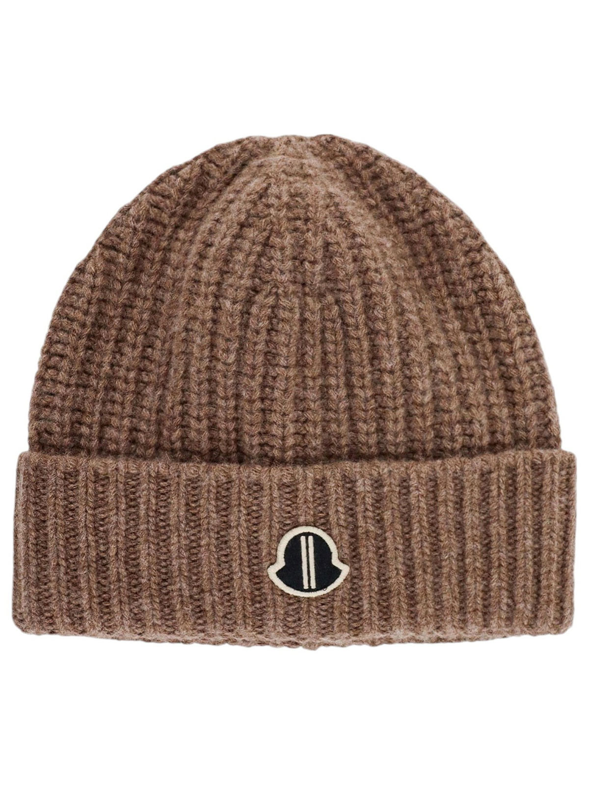 Moncler Rick Owens モンクレール　リックオウエンス　ビーニー Moncler Rick Owens Brown Beanie Mens Hat Moncler