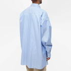 Maison Margiela Men's Button Down Shirt in Light Blue