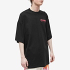 Palm Angels Men's PA Ski Club T-Shirt in Black/Multi