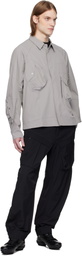 A. A. Spectrum Black Explotek Cargo Pants
