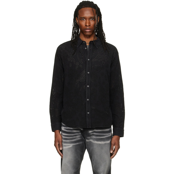 Photo: Isabel Marant Black Cybilio Denim Shirt