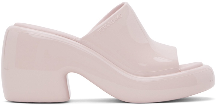 Photo: Ferragamo Pink Chunky Sandals