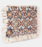 La DoubleJ Sequined clutch