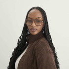 Monokel Jet Sunglasses in Cola/Brown Gradient 