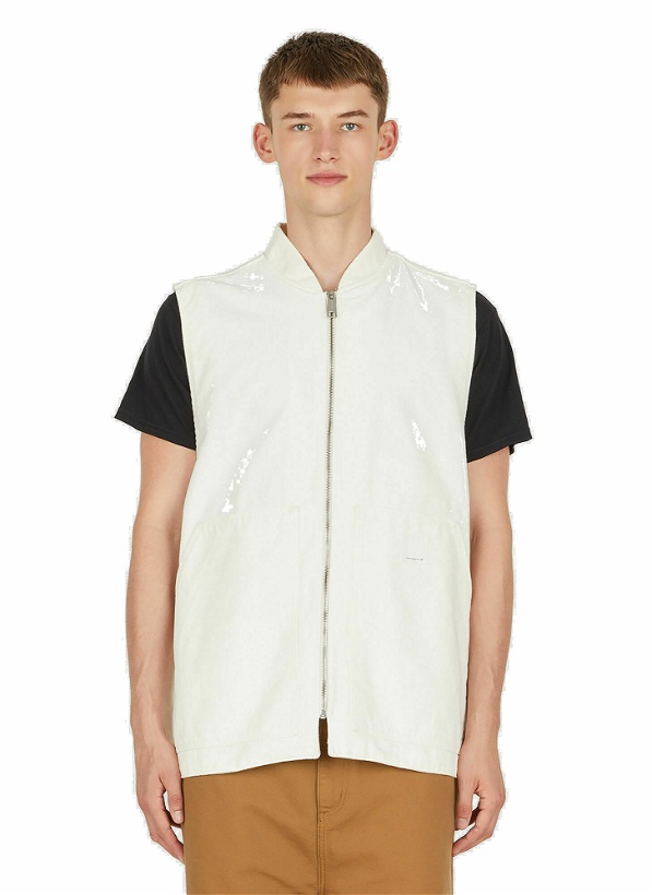 Photo: Toogood x Carhartt WIP - Antique Dealer X Classic Sleeveless Jacket in White