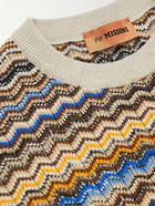 Missoni - Jacquard-Knit Wool Sweater - Neutrals