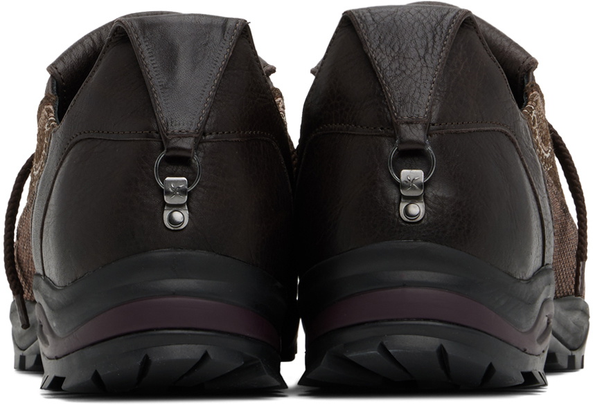 Kiko Kostadinov Brown Chalice Lace Up Sneakers Kiko Kostadinov Kiko Kostadinov Brown Chalice Lace Up Sneakers Kiko Kostadinov