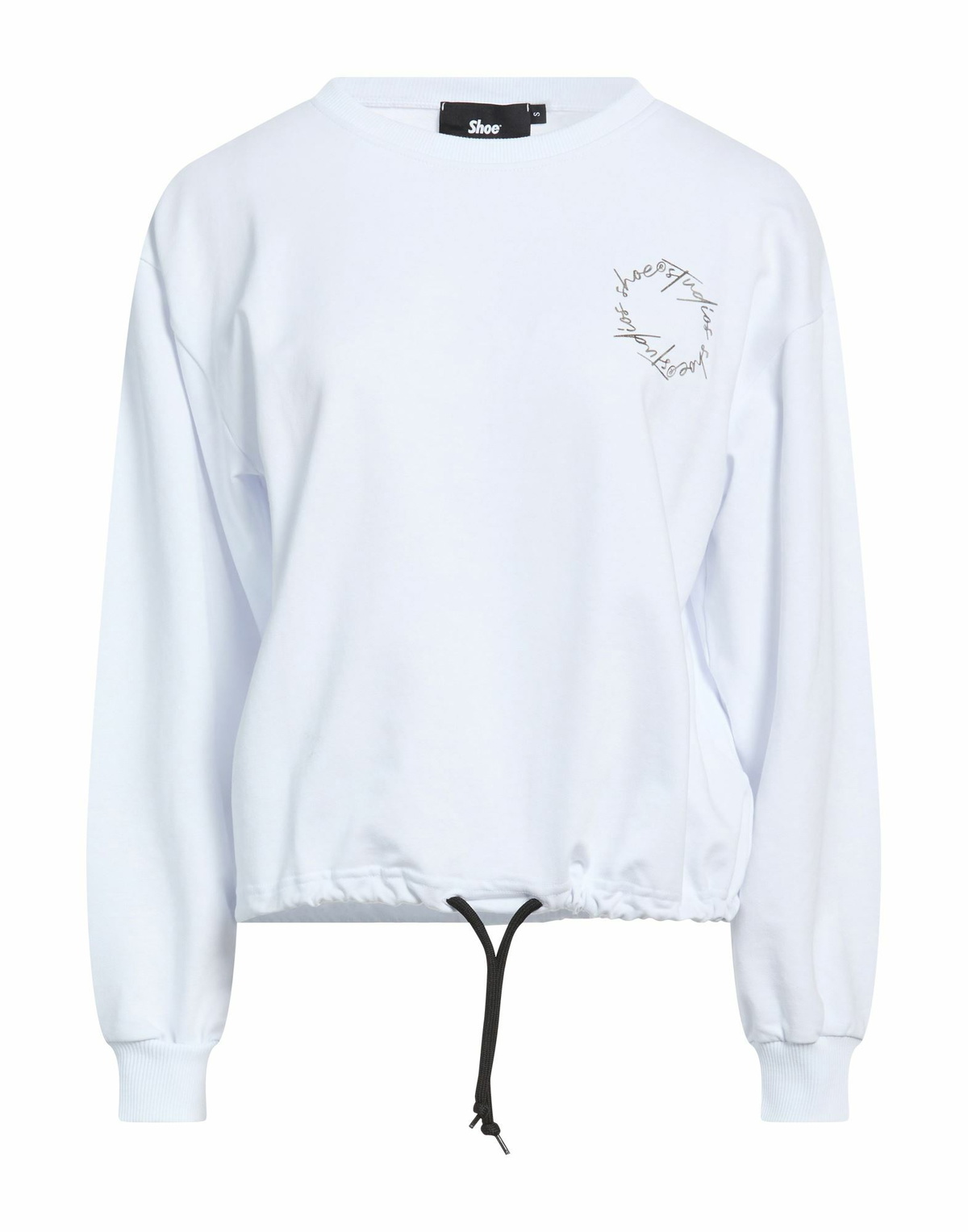 Shoe Womens Sweatshirt in White